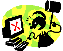 Hitting computer